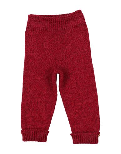 Wedoble Newborn Girl Pants Red Size 3 Merino Wool, Cashmere