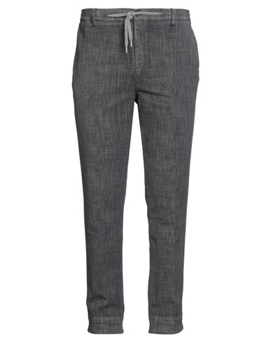 B Settecento Man Pants Lead Size 40 Cotton, Elastane