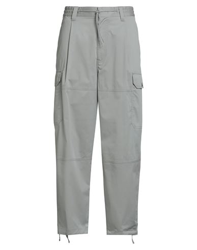 Emporio Armani Man Pants Light Grey Size 36 Cotton, Polyamide, Elastane In Gray