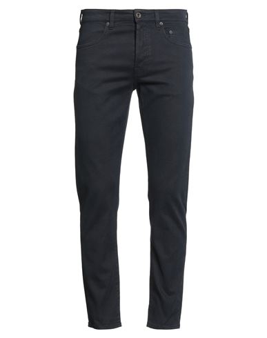 Siviglia Man Pants Charcoal Size 33 Cotton, Elastane In Gray