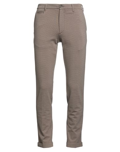 40weft Man Pants Khaki Size 34 Viscose, Polyamide, Elastane