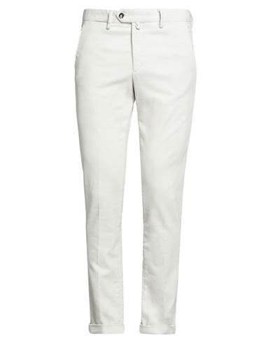 B Settecento Man Pants Light Grey Size 35 Lyocell, Cotton, Elastane