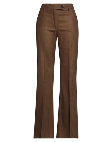 True Royal Woman Pants Brown Size 6 Virgin Wool