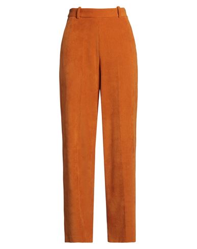 Circolo 1901 Woman Pants Orange Size 10 Cotton, Polyester