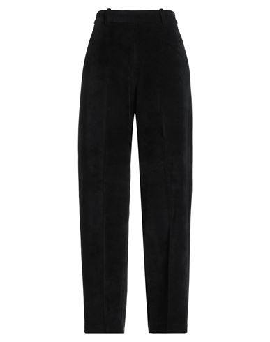 Circolo 1901 Woman Pants Black Size 12 Cotton, Polyester