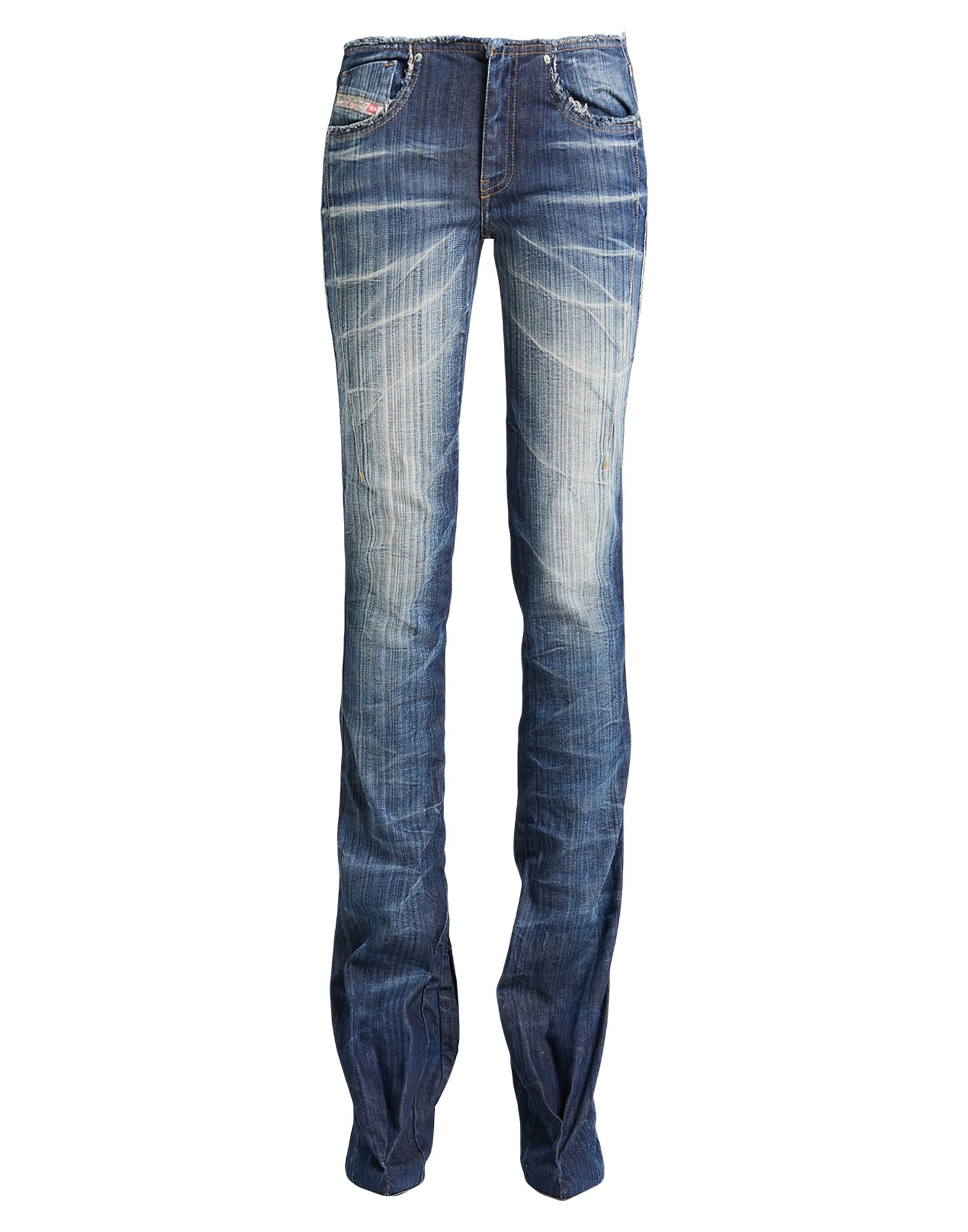 《セール開催中》DIESEL レディース ジーンズ ブルー 26W-38EU コットン 98% / ポリウレタン 2%