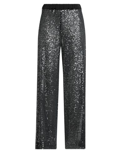 Ottod'ame Woman Pants Grey Size 10 Polyester