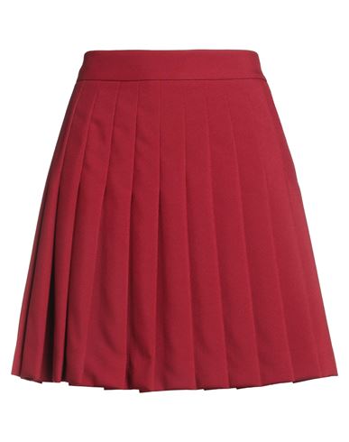 Ottod'ame Woman Mini Skirt Brick Size 8 Polyester