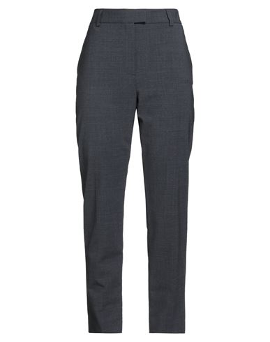 Paul & Joe Woman Pants Charcoal Size 10 Wool, Elastane In Black