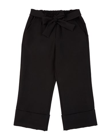 L:ú L:ú By Miss Grant Toddler Girl Pants Black Size 6 Polyester, Elastane In Black