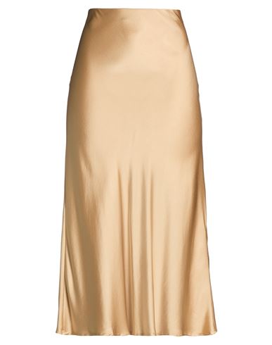 Midi-Rock Damen Beige 30,34,36,38,40,42 Damen
