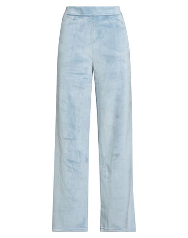 K-way Woman Pants Light Blue Size Xxl Polyester, Elastane