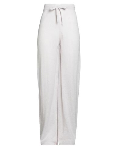 Alpha Studio Woman Pants Light Grey Size 6 Baby Alpaca Wool, Recycled Polyamide, Polyamide In White