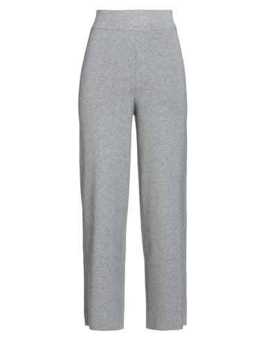 Alpha Studio Woman Pants Grey Size 10 Wool, Viscose, Polyamide, Cashmere In Gray