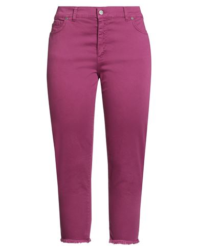 Susy-mix Susy Star By  Woman Pants Mauve Size 3 Cotton, Elastane