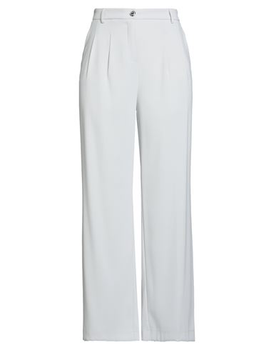 Divedivine Woman Pants Light Grey Size 10 Polyester, Elastane In Gray
