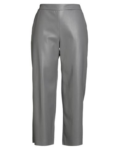 Maria Bellentani Woman Pants Grey Size 12 Polyester, Polyurethane In Gray
