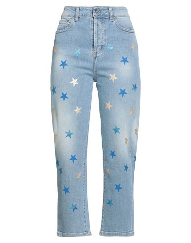 Rossano Perini Woman Jeans Blue Size 26 Cotton, Elastane In Blue