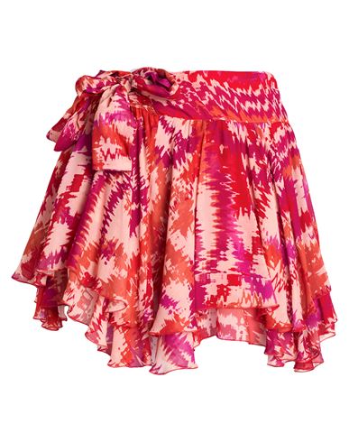 Dondup Woman Mini Skirt Rust Size 6 Viscose