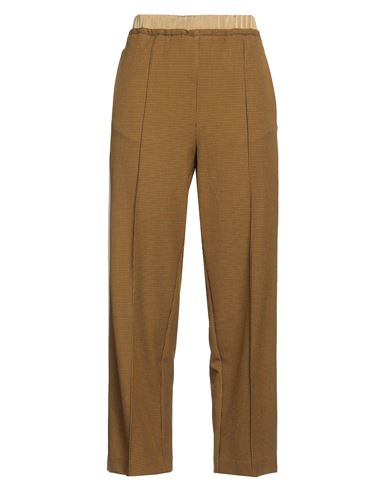 Beatrice B Beatrice .b Woman Pants Mustard Size 8 Polyester, Viscose, Elastane