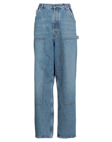 Armarium Woman Jeans Blue Size 6 Cotton In Blue