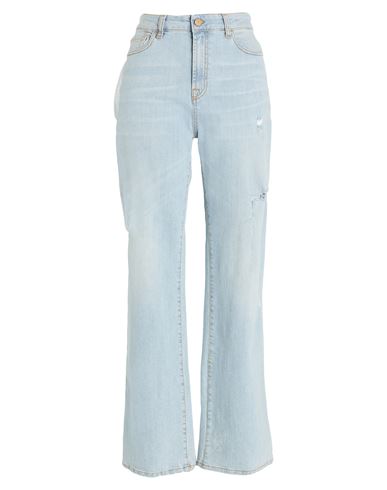 Manila Grace Woman Jeans Blue Size 26 Cotton, Elastane