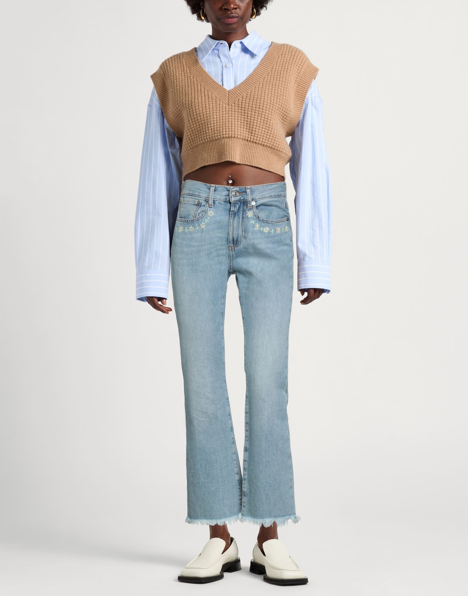  RoŸ Roger's - Partes De Abajo - Pantalones Vaqueros - On Yoox.com 