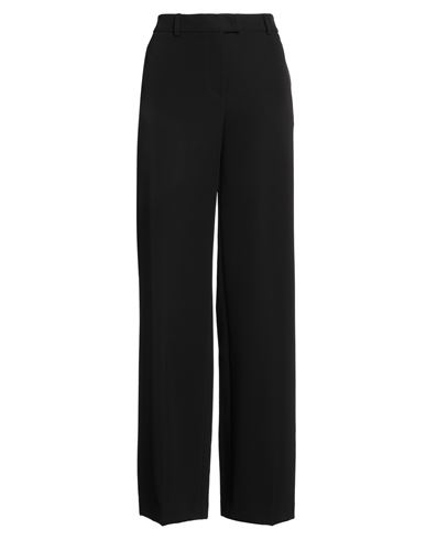Kontatto Woman Pants Black Size 8 Polyester, Elastane In Blue