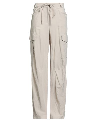 Alessia Santi Woman Pants Beige Size 8 Viscose, Linen In White