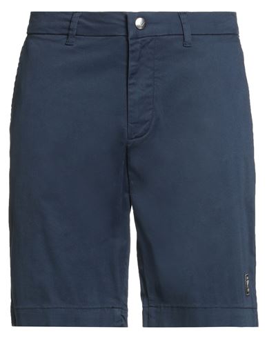 Emporio Armani Swimwear Man Shorts & Bermuda Shorts Navy Size M Cotton In Blue