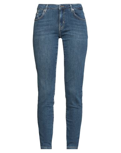 Karl Lagerfeld Woman Jeans Blue Size 31 Cotton, Elastane In Blue
