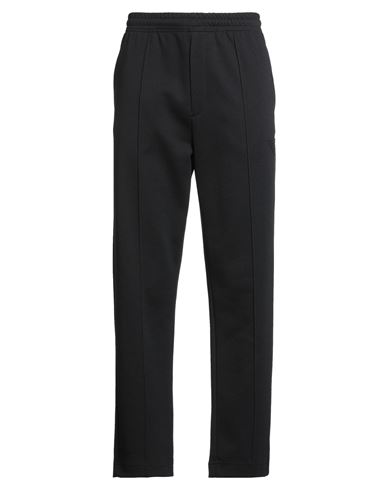 Emporio Armani Man Pants Black Size L Cotton, Polyester, Elastane In Black