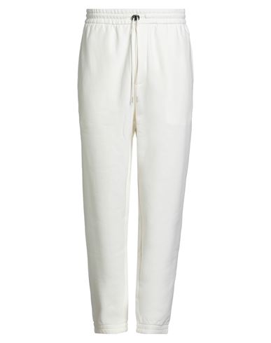 Emporio Armani Man Pants Beige Size L Cotton, Cashmere In White