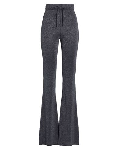 Les Filles D'eva Woman Pants Charcoal Size 6 Viscose, Polyester, Elastane In Black