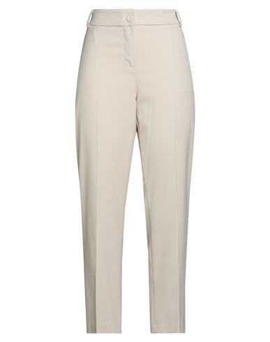 Susy-mix Susy Star By  Woman Pants Cream Size 3 Polyester, Viscose, Elastane In White