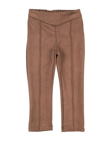Meilisa Bai Toddler Girl Pants Light Brown Size 7 Polyester, Elastane In Brown