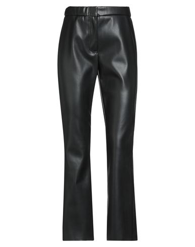 Merci Italia Woman Pants Black Size 8 Polyester, Polyurethane In Black