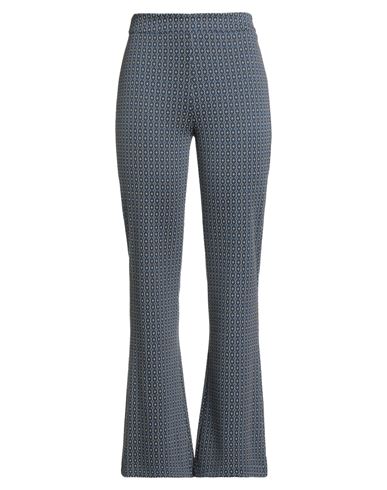Croche Crochè Woman Pants Blue Size L Polyester, Viscose, Elastane, Acrylic