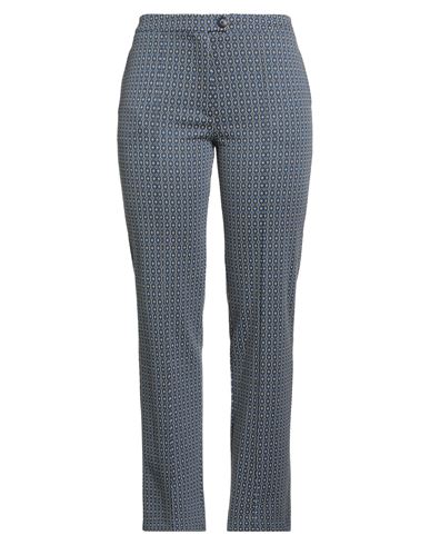 Croche Crochè Woman Pants Blue Size L Polyester, Viscose, Elastane, Acrylic