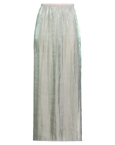 Liis - Japan Woman Maxi Skirt Light Green Size 6 Polyester