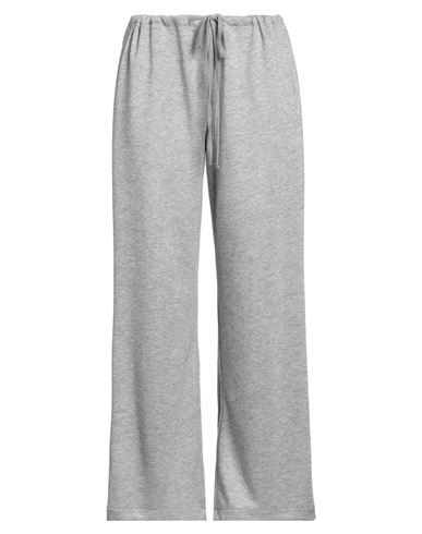 Susy-mix Susy Star By  Woman Pants Grey Size 3 Polyester, Viscose, Metallic Fiber, Elastane In Gray