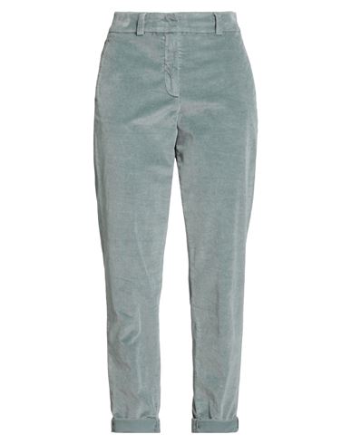 Peserico Woman Pants Sage Green Size 2 Cotton, Modal, Elastane