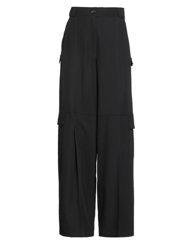 Pinko Woman Pants Black Size 2 Polyester, Viscose, Elastane In Black