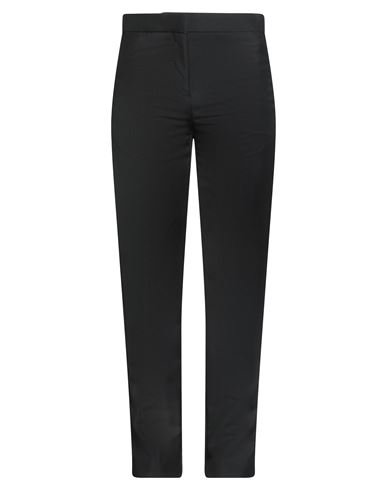 Burberry Woman Pants Black Size 0 Mohair Wool, Virgin Wool In Black