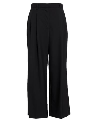 Burberry Woman Pants Black Size 8 Wool In Black