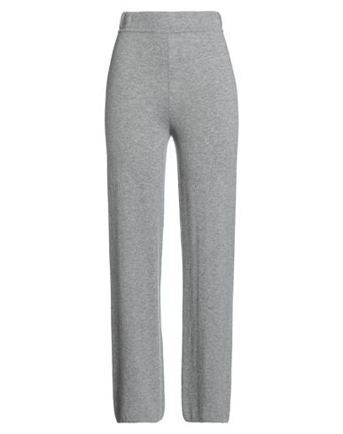 Vicolo Woman Pants Grey Size Onesize Cashmere In Gray