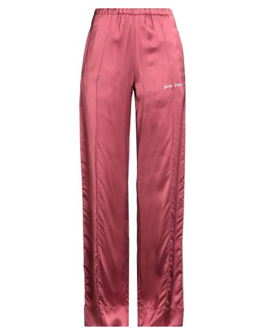 Palm Angels Woman Pants Garnet Size S Viscose, Polyester In Pink