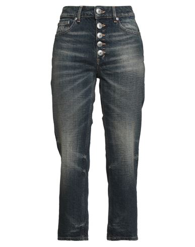 Dondup Woman Jeans Blue Size 26 Cotton