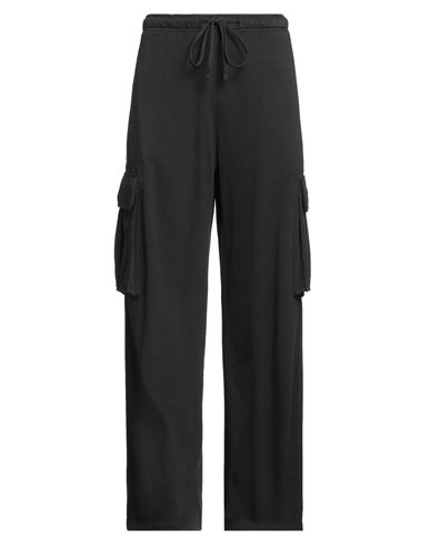 Palm Angels Man Pants Black Size 32 Cotton In Blue