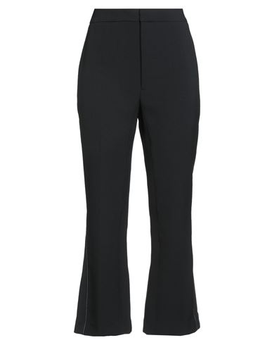 Victoria Beckham Woman Pants Black Size 4 Polyester, Virgin Wool, Polyamide, Elastane In Black
